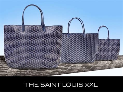 goyard large tote dimensions|Goyard tote with zipper.